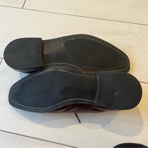 Fortune from Liberty 913 Men’s Sz 12 Brown All Leather Lace Up Oxfords Shoes - Picture 7 of 8